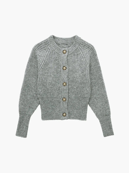 Classic Vintage Cardigan with a Flattering Fit