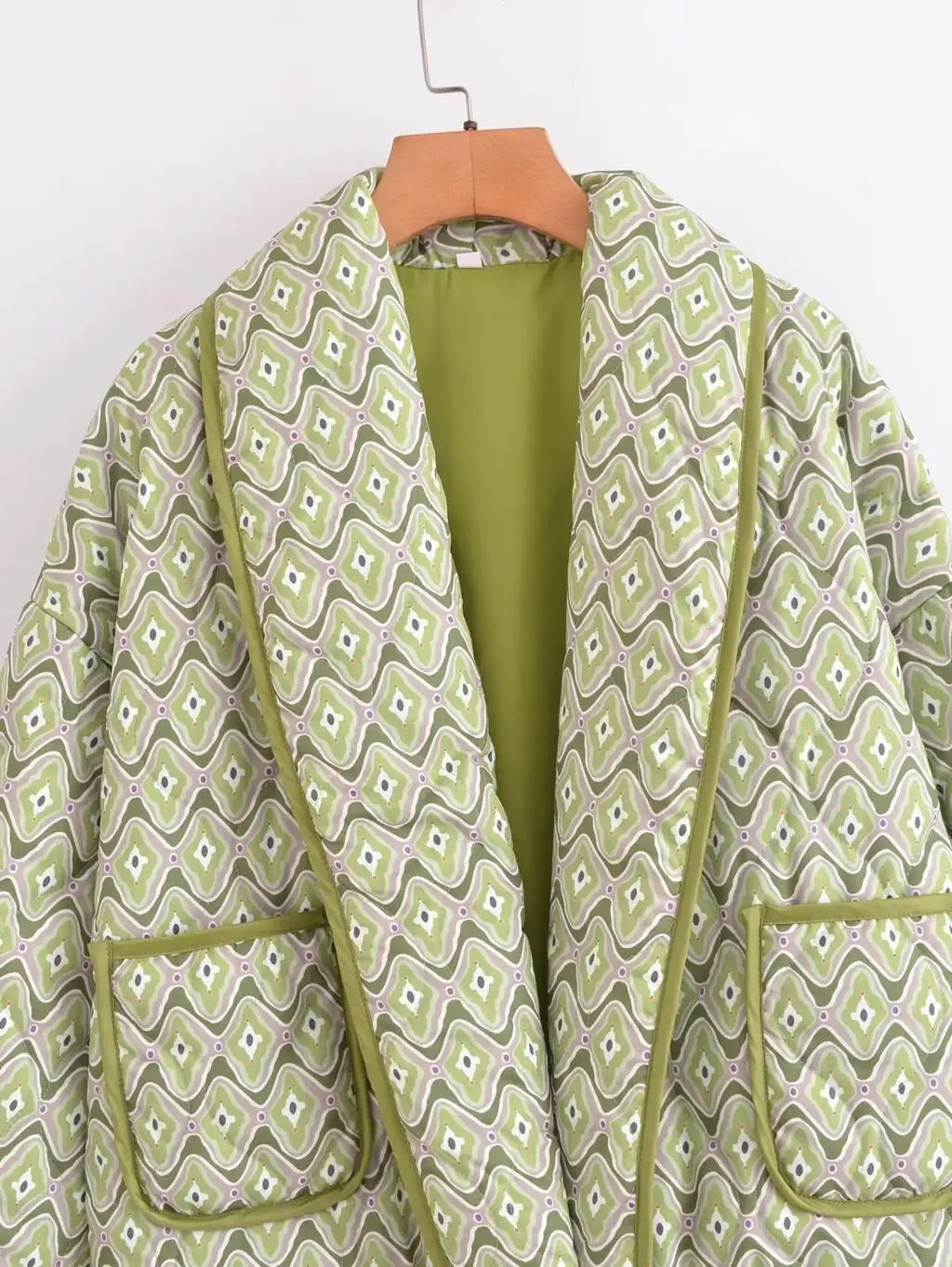 A Vintage Style Coat with Delicate Timeless Details