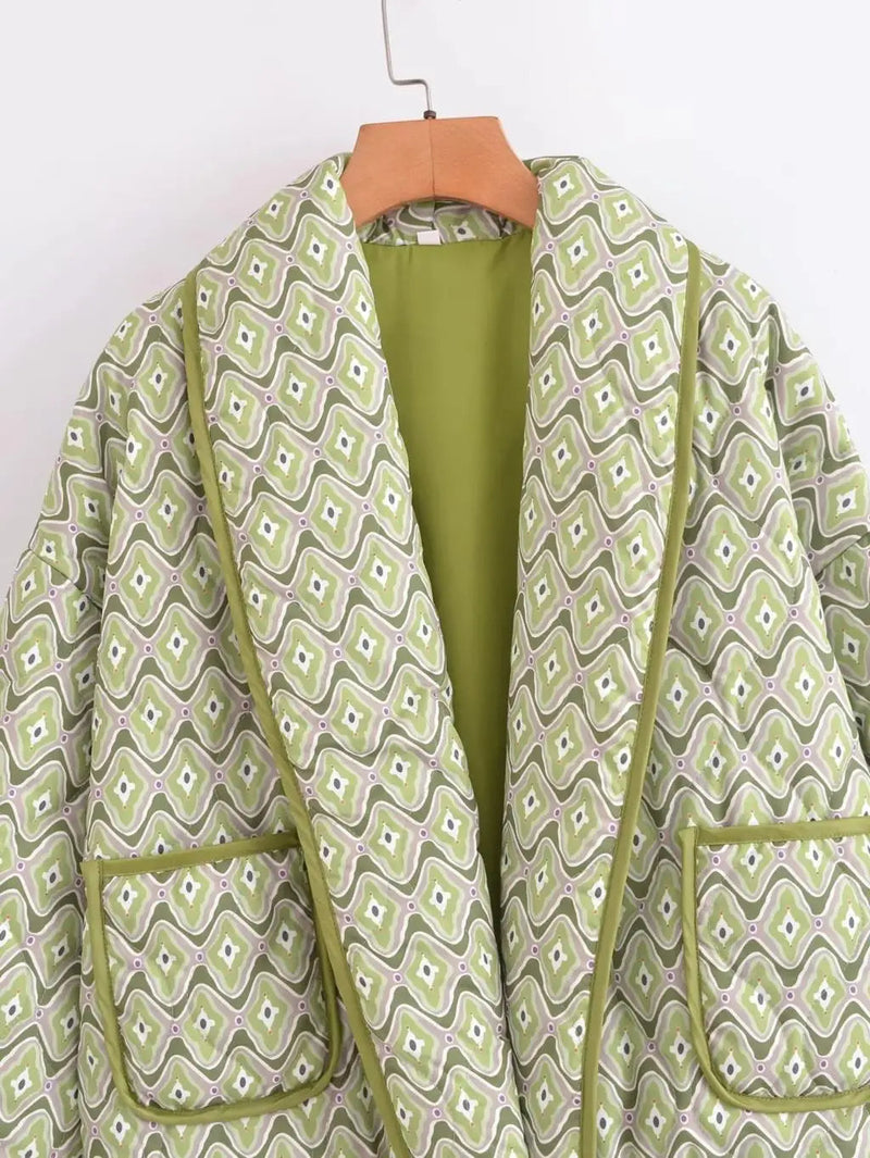 A Vintage Style Coat with Delicate Timeless Details