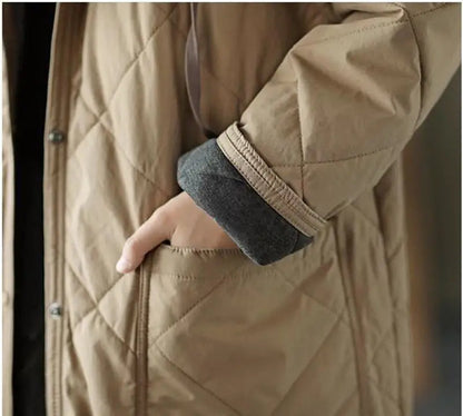 A Vintage Style Coat with Delicate Timeless Details