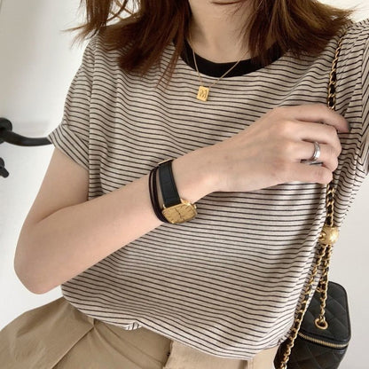 A Vintage Style T-Shirt with Delicate Timeless Details