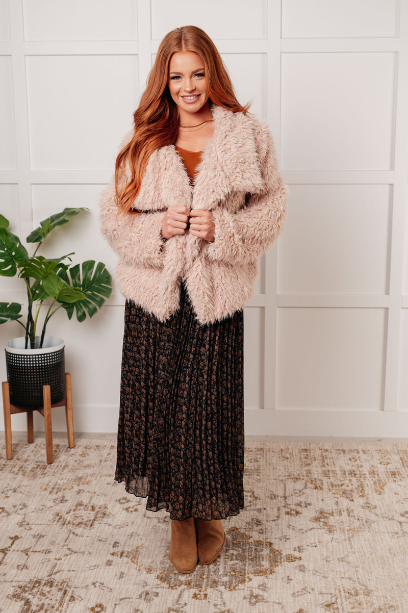 A Vintage Style Coat with Delicate Timeless Details