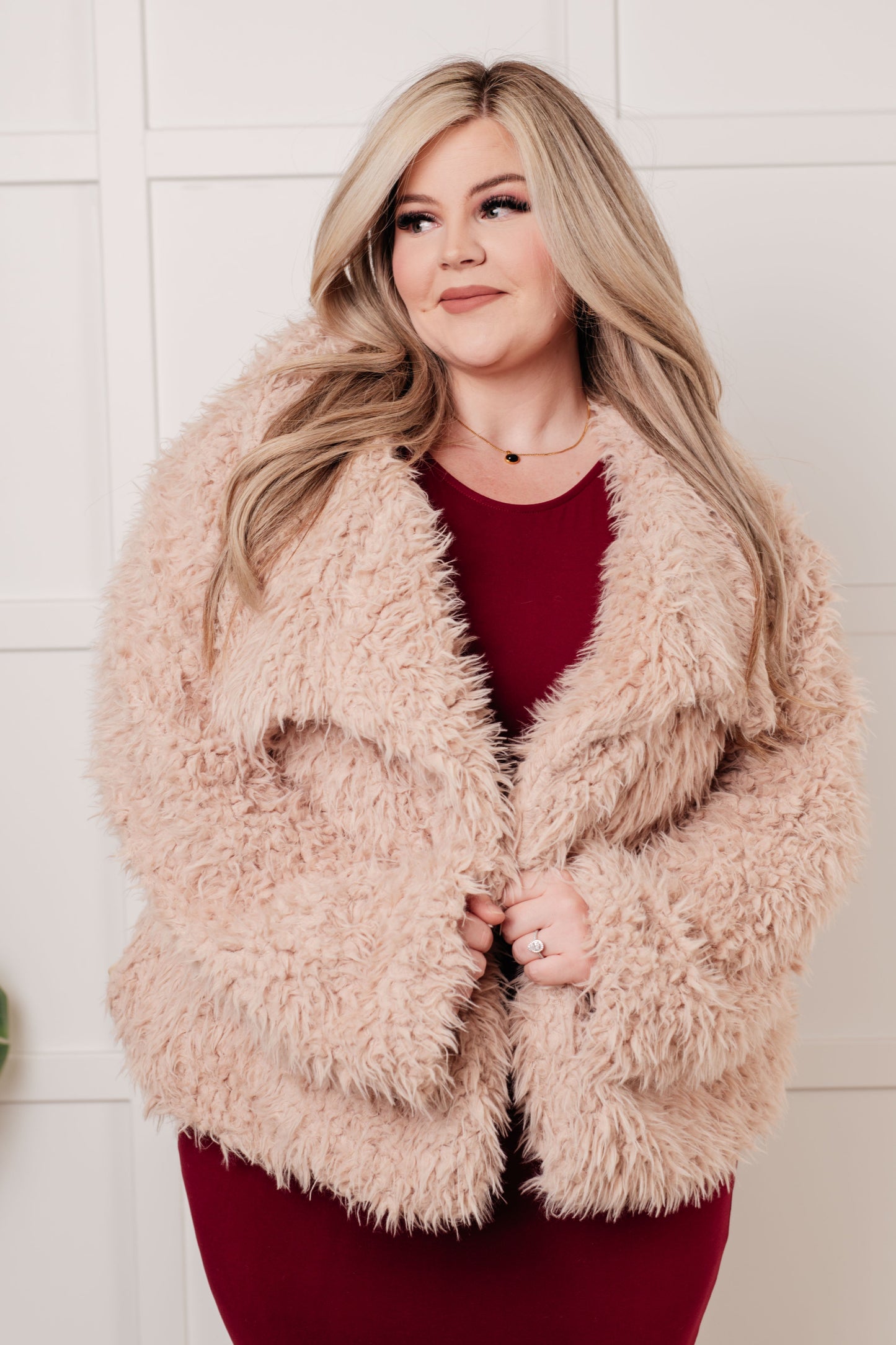 A Vintage Style Coat with Delicate Timeless Details