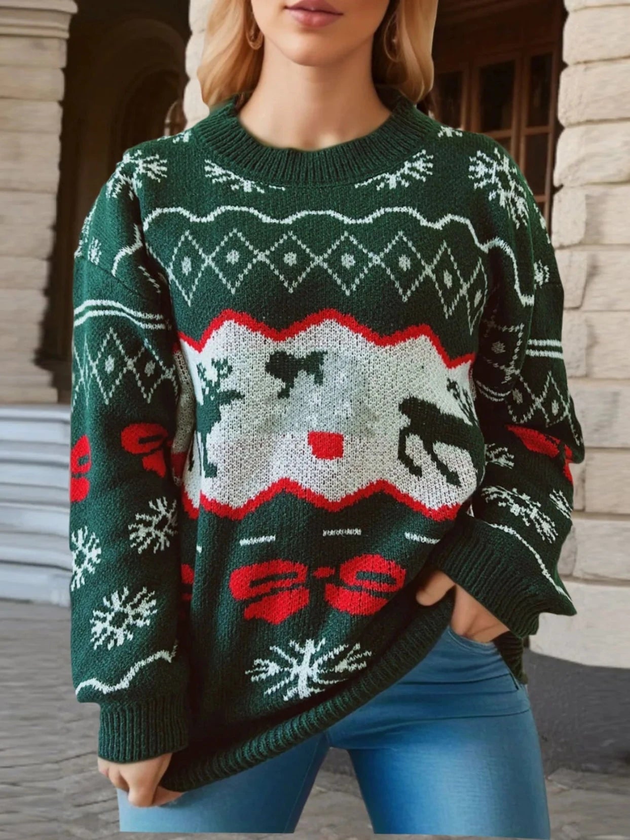 Beautifully Finished Sweater in a Timeless Design