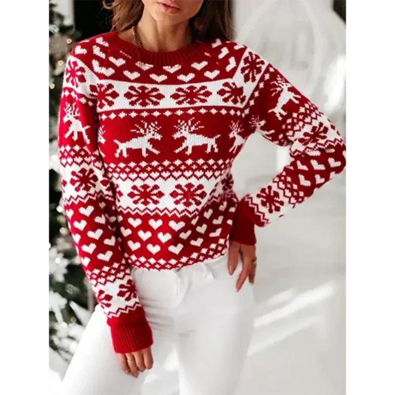 Vintage Inspired Sweater with a Contemporary Edge