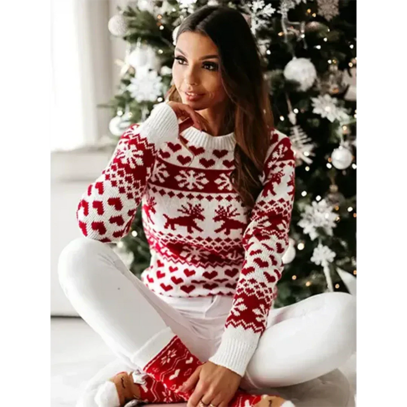 Vintage Inspired Sweater with a Contemporary Edge
