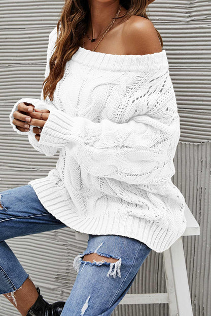 Vintage Inspired Sweater with a Contemporary Edge