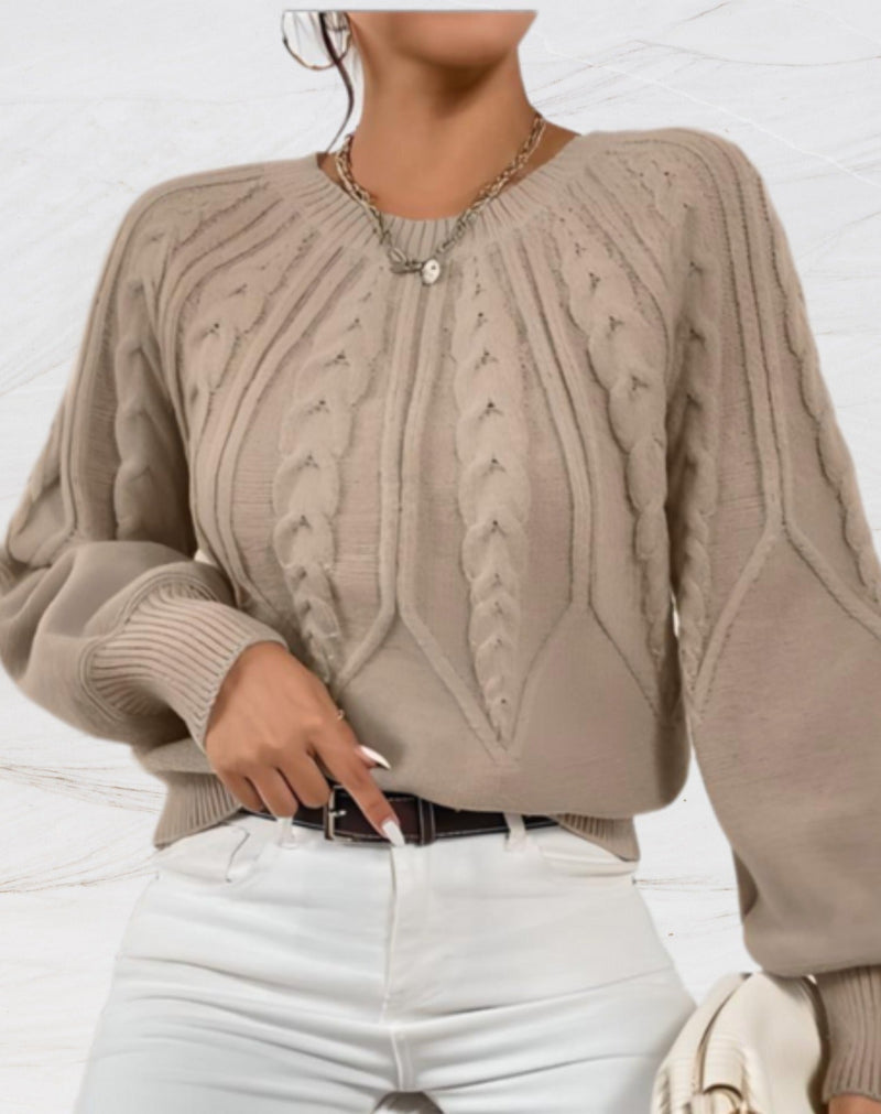 Vintage Inspired Sweater with a Contemporary Edge