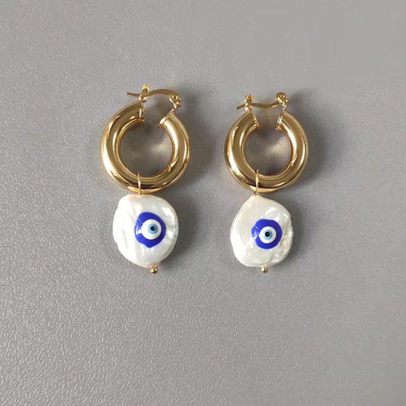 Käsintehty vintage Kulta Korvarengas