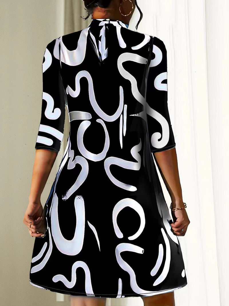 Elegantly Styled Dress for Everyday Wear