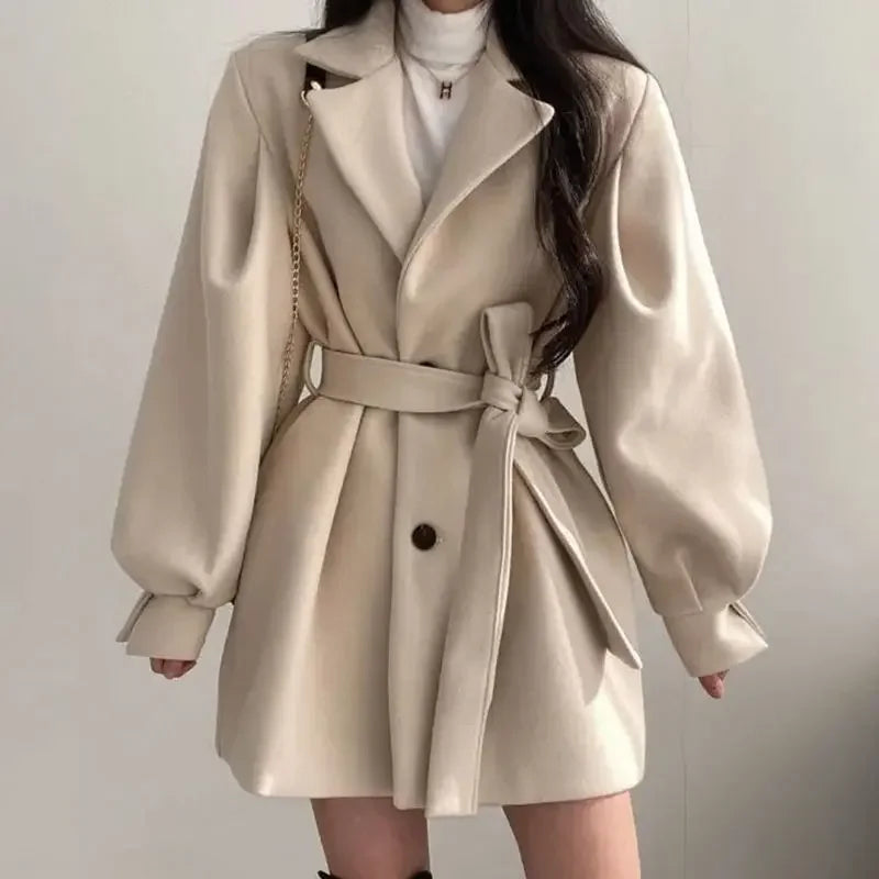 Gracefully Styled Coat for Any Occasion