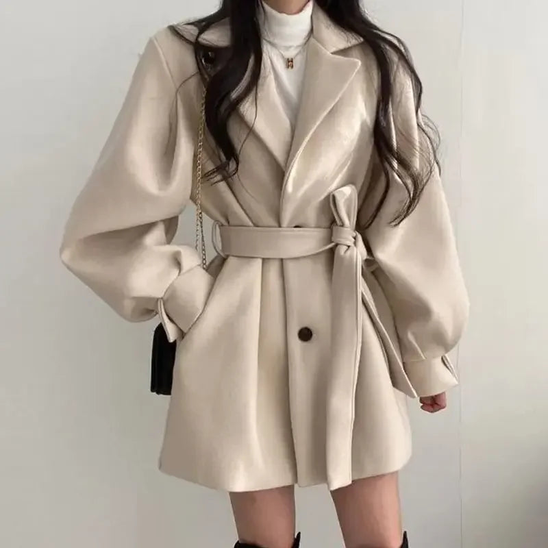 Gracefully Styled Coat for Any Occasion