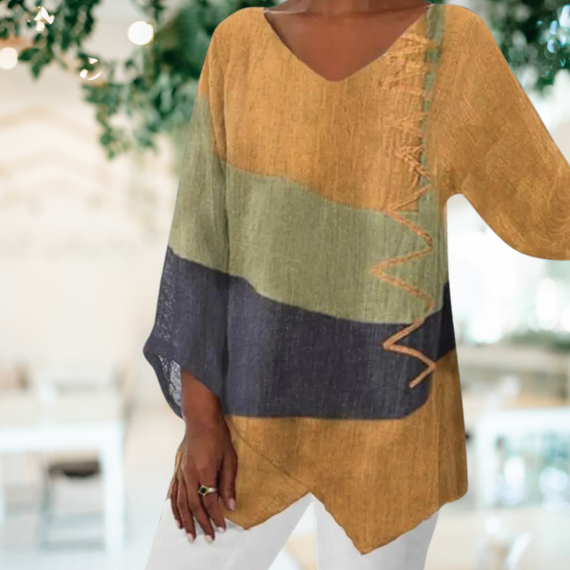Well Tailored Blouse with a Graceful Silhouette