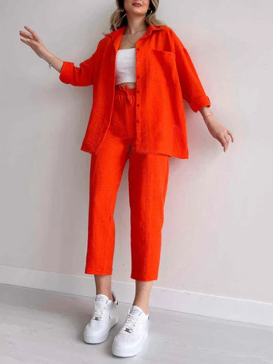 Well Tailored Trousers with a Graceful Silhouette