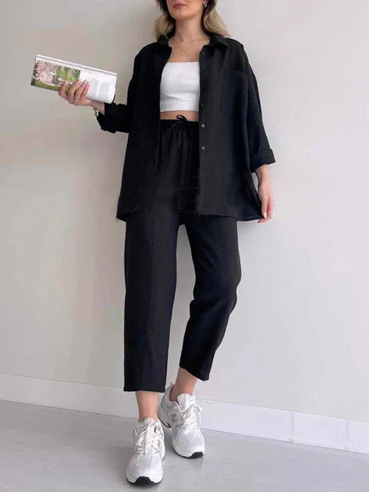 Well Tailored Trousers with a Graceful Silhouette