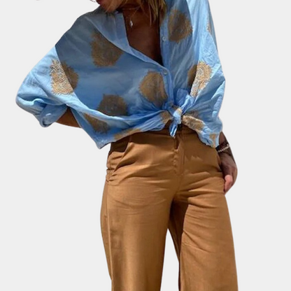 A Vintage Style Blouse with Delicate Timeless Details