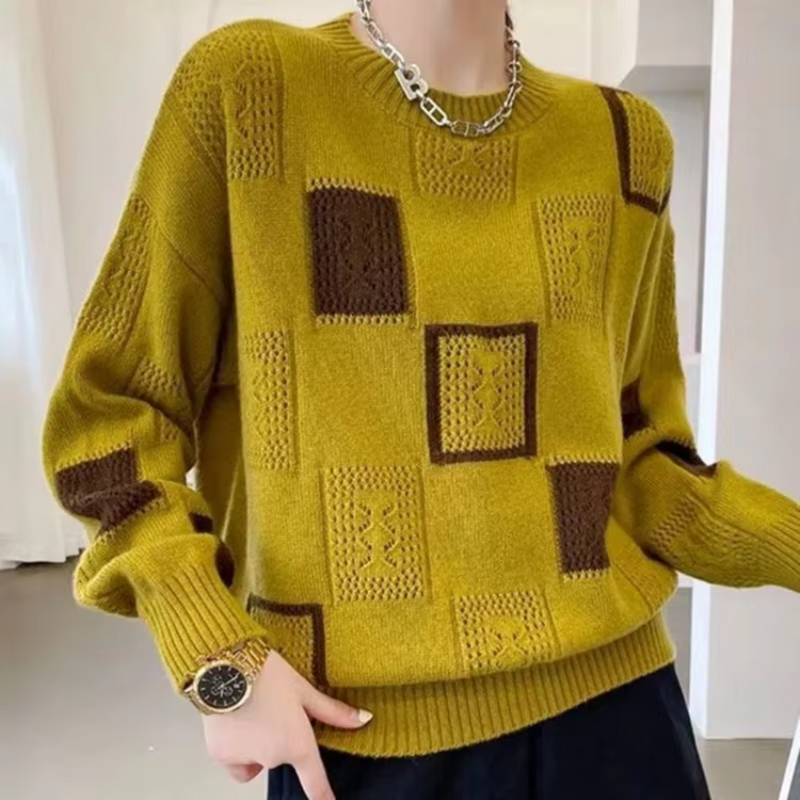 Vintage Inspired Sweater with a Contemporary Edge