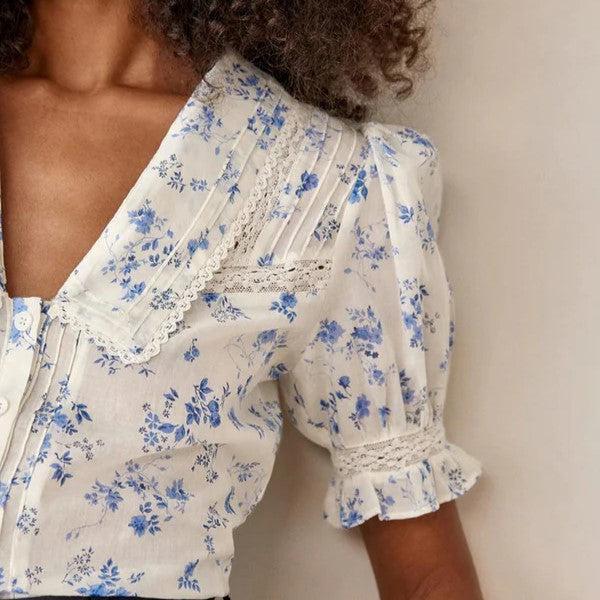 Beautifully Finished Blouse in a Timeless Design