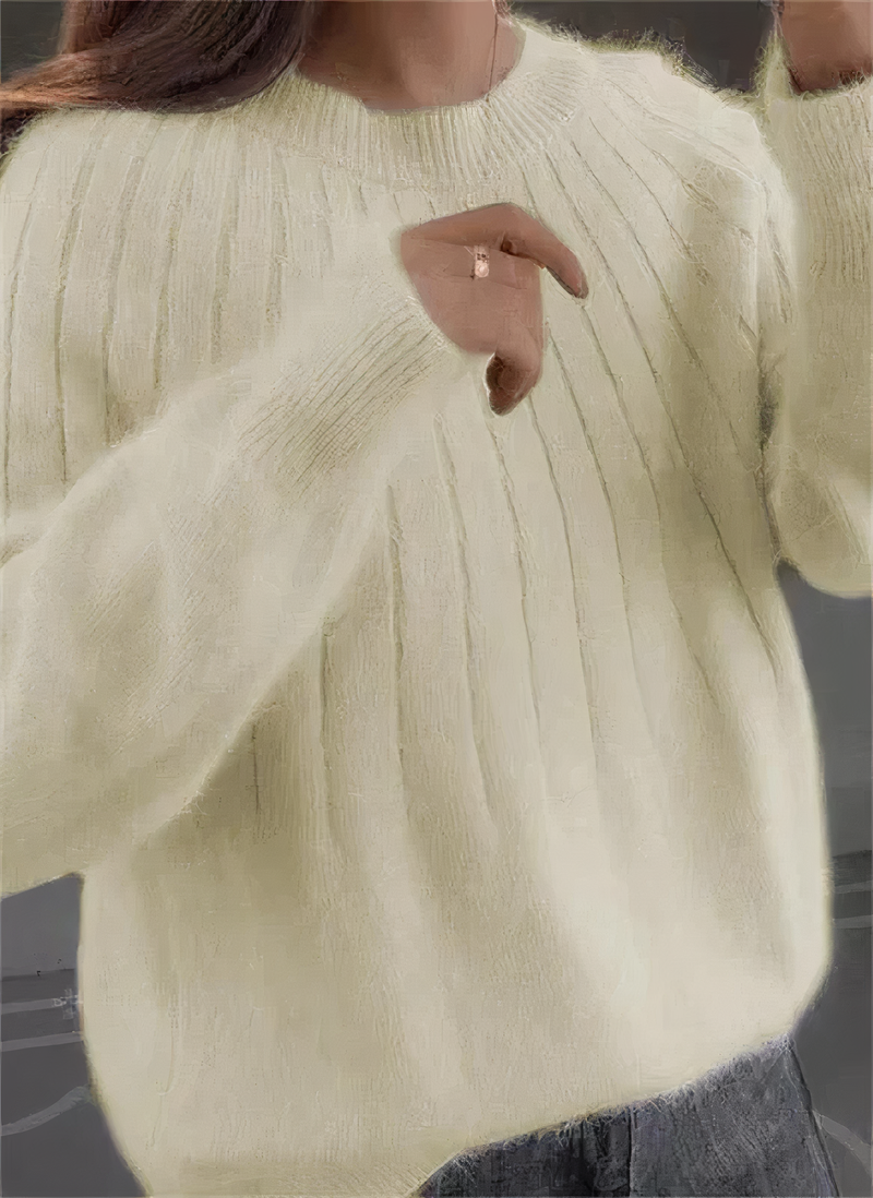 Beautifully Finished Sweater in a Timeless Design