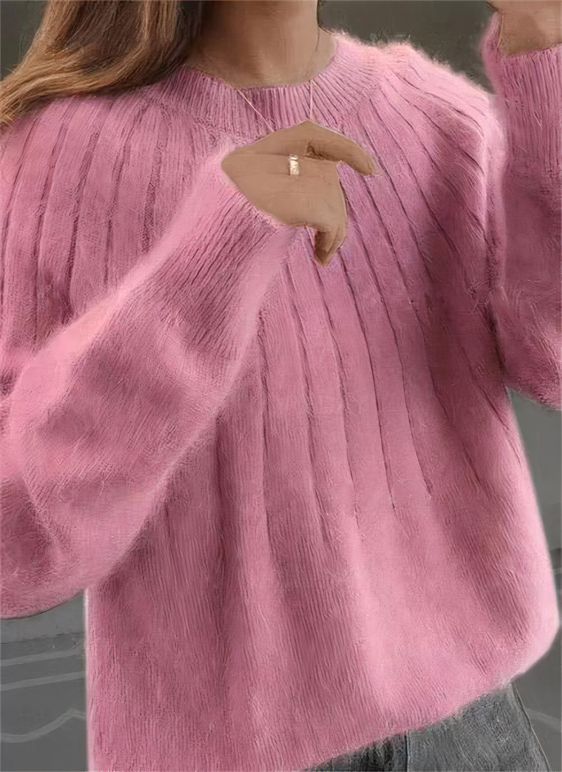 Beautifully Finished Sweater in a Timeless Design