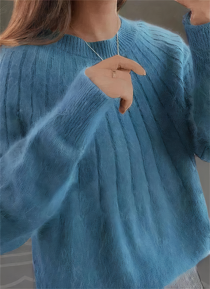 Beautifully Finished Sweater in a Timeless Design