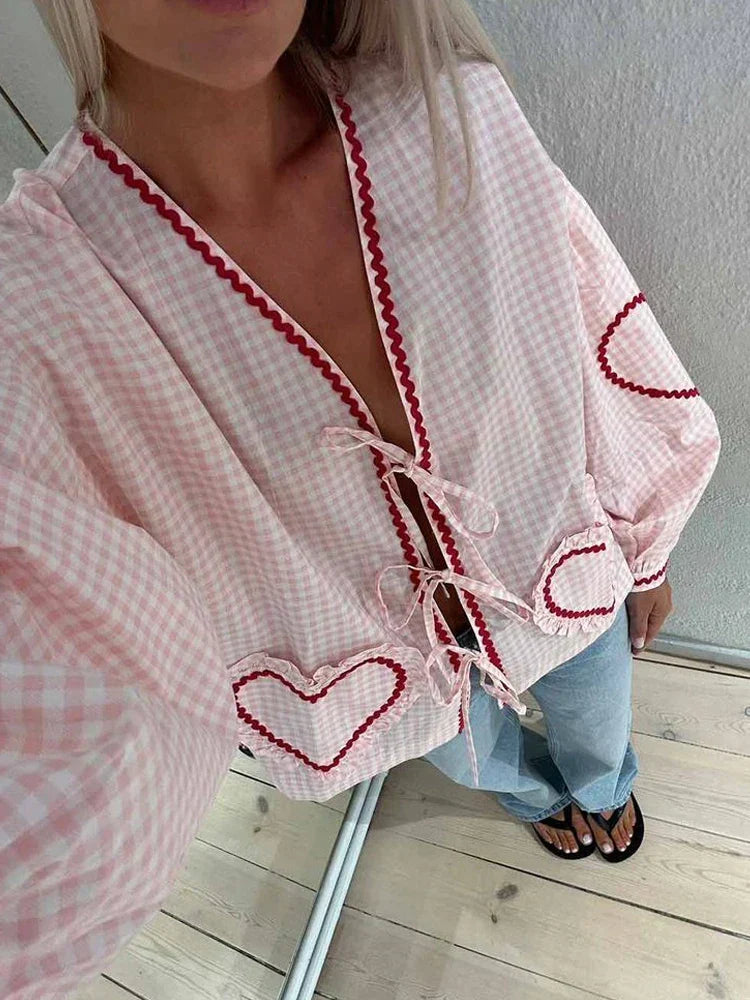 Classic Vintage Blouse with a Flattering Fit