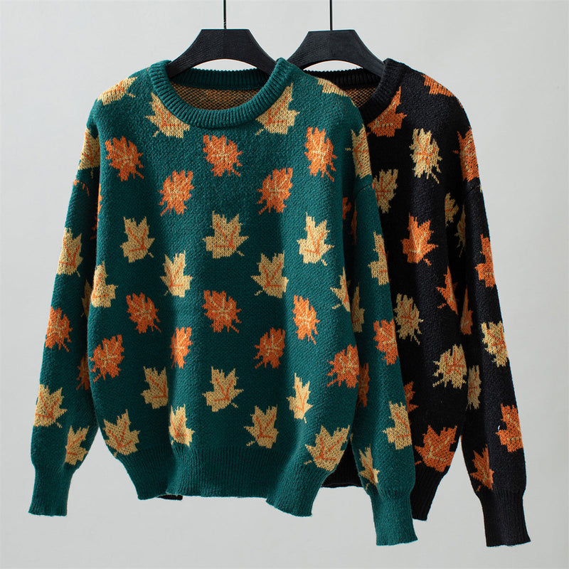 Classic Vintage Sweater with a Flattering Fit