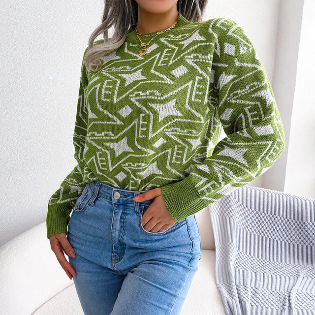 Well Tailored Sweater with a Graceful Silhouette