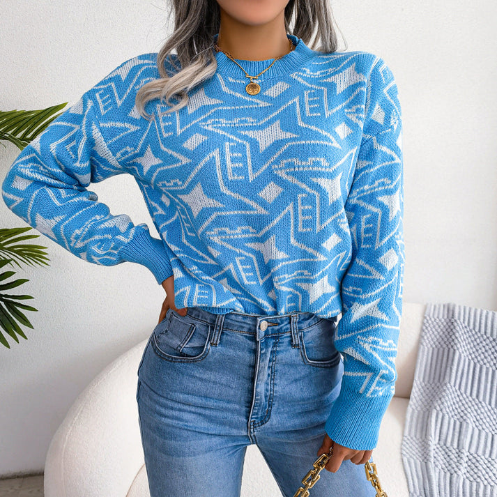 Well Tailored Sweater with a Graceful Silhouette