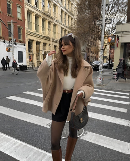 Vintage Inspired Coat with a Contemporary Edge