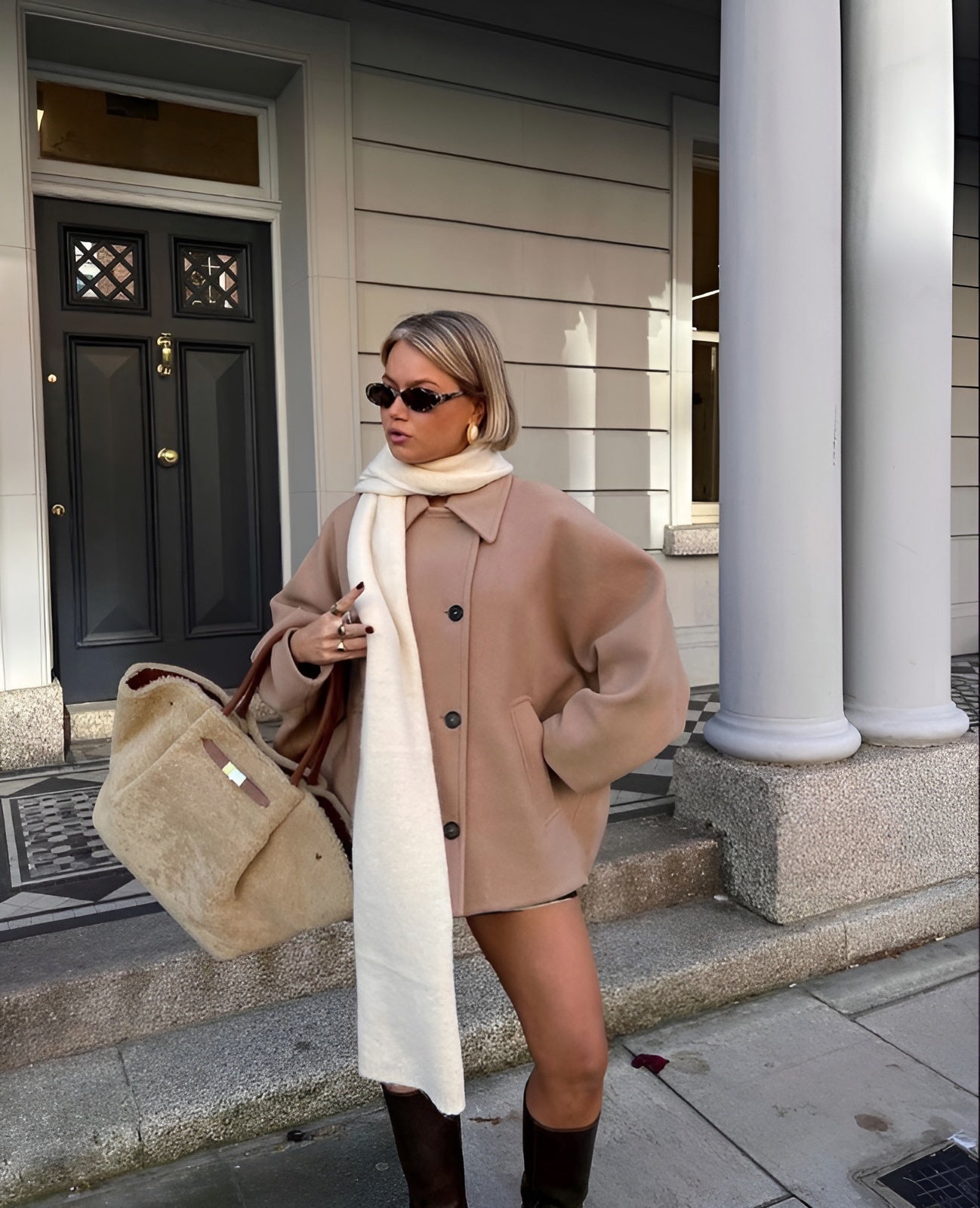 Vintage Inspired Coat with a Contemporary Edge