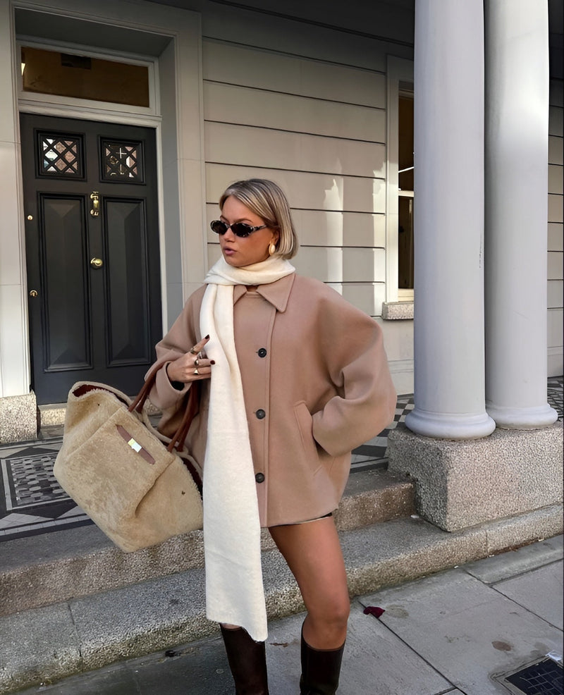 Vintage Inspired Coat with a Contemporary Edge