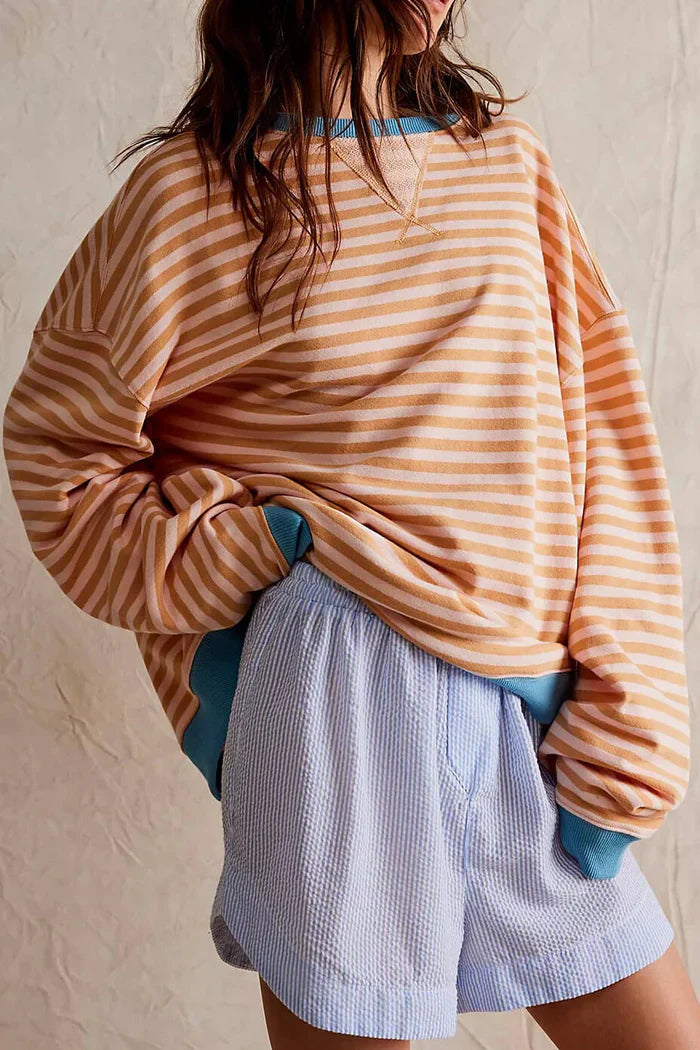 Beige And Blue