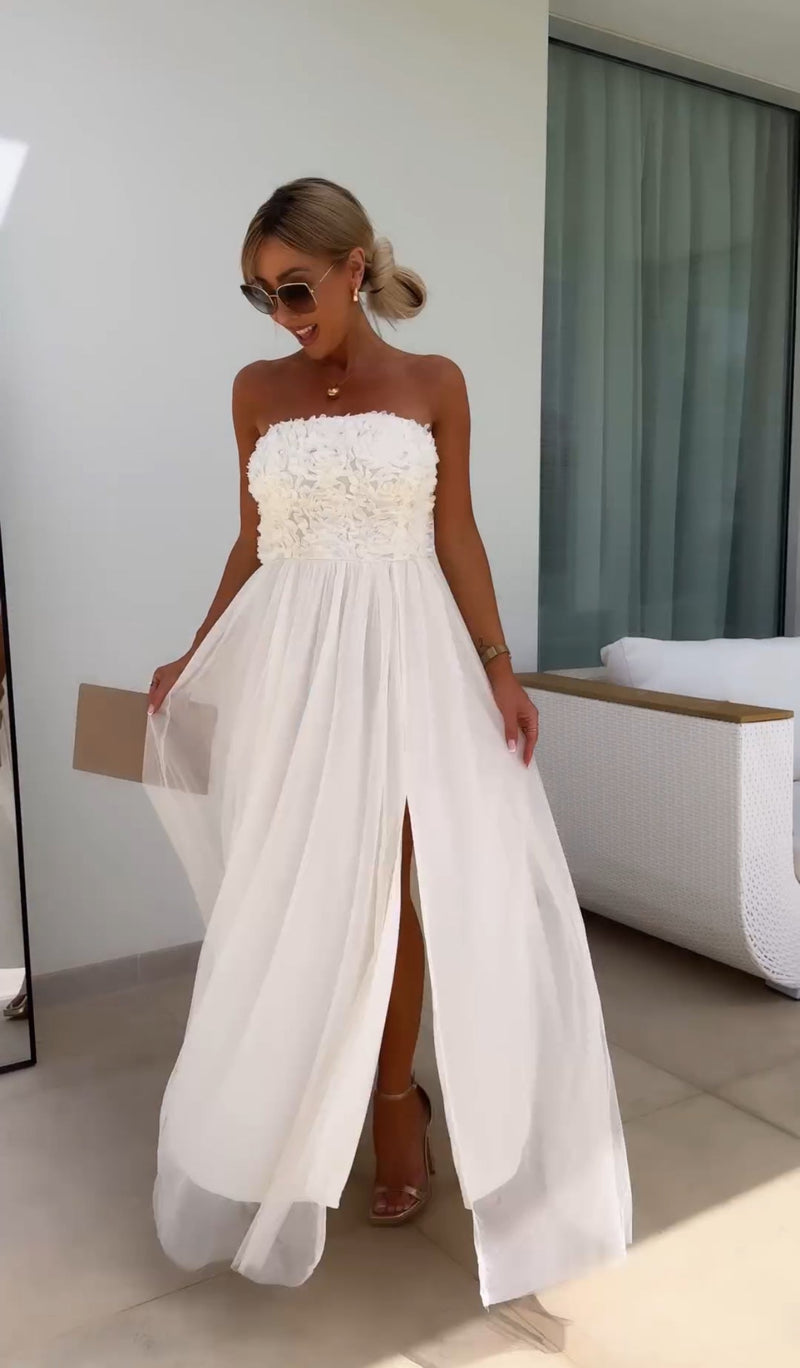 A Vintage Style Dress with Delicate Timeless Details