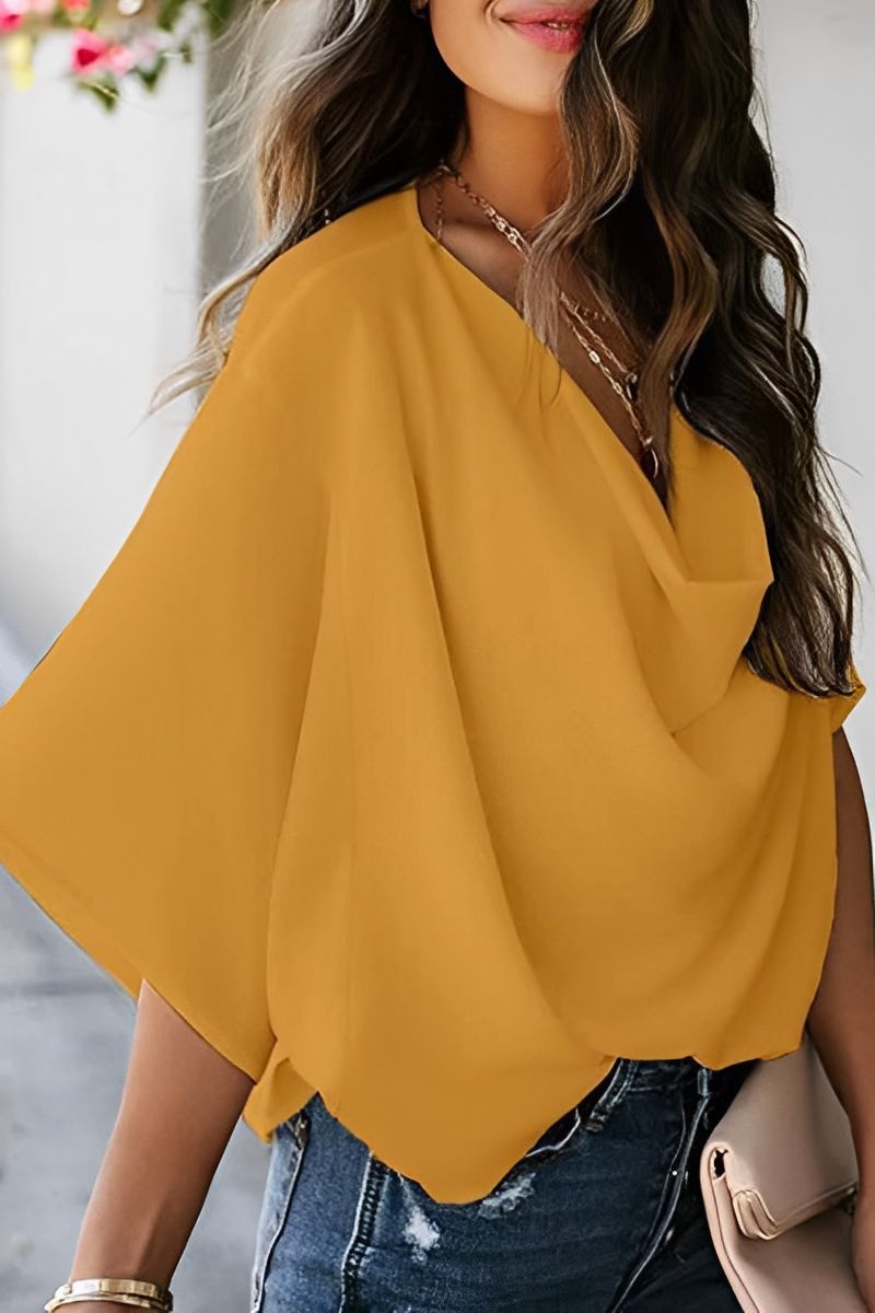 Classic Vintage Blouse with a Flattering Fit
