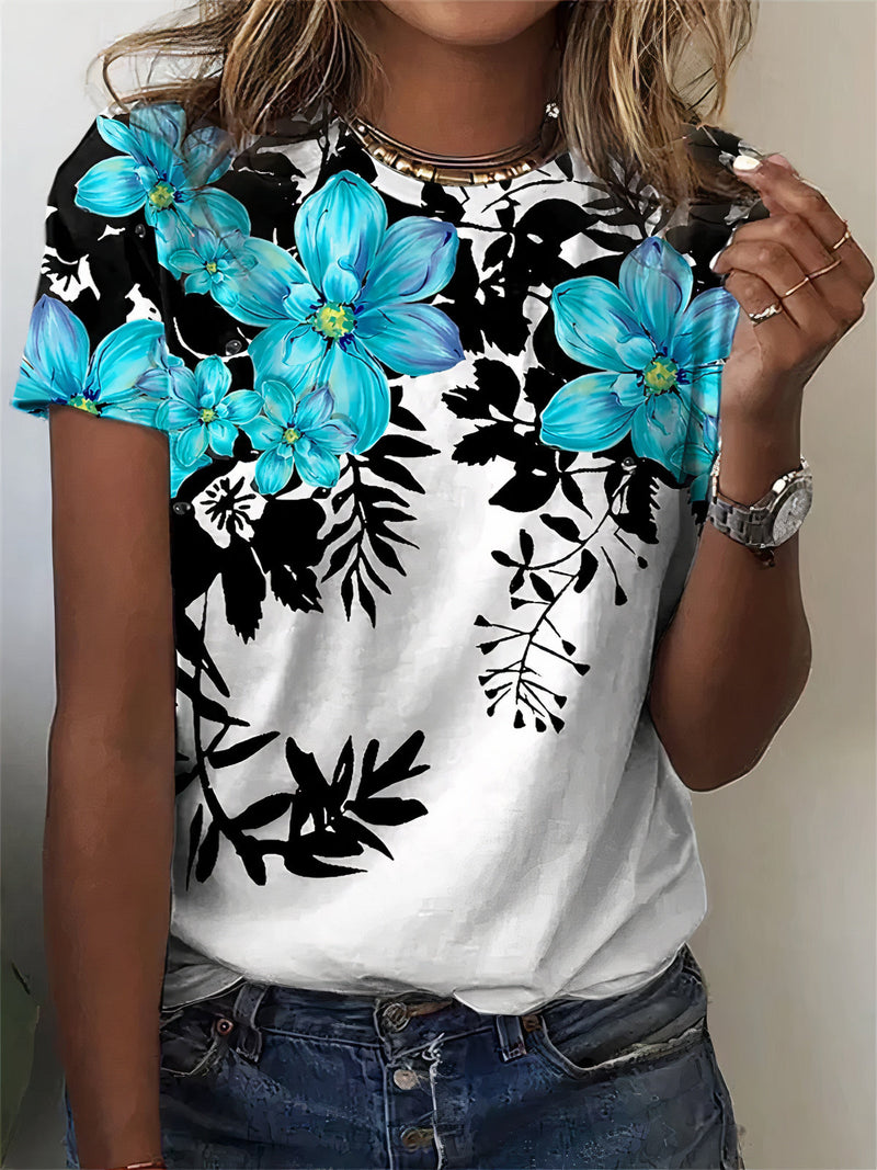 A Vintage Style T-Shirt with Delicate Timeless Details