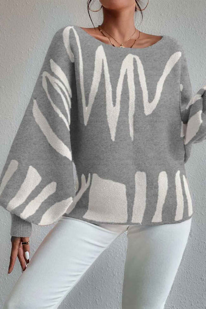 A Vintage Style Sweater with Delicate Timeless Details