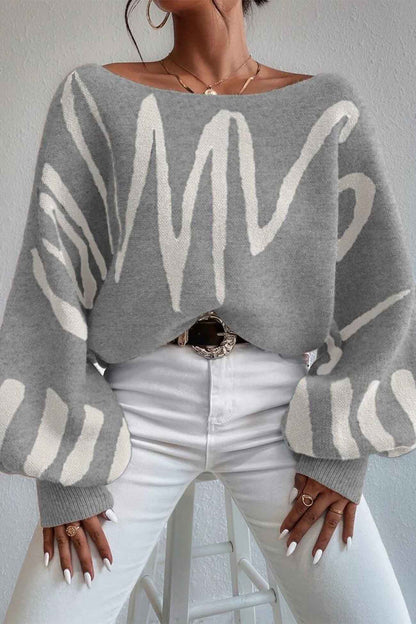 A Vintage Style Sweater with Delicate Timeless Details