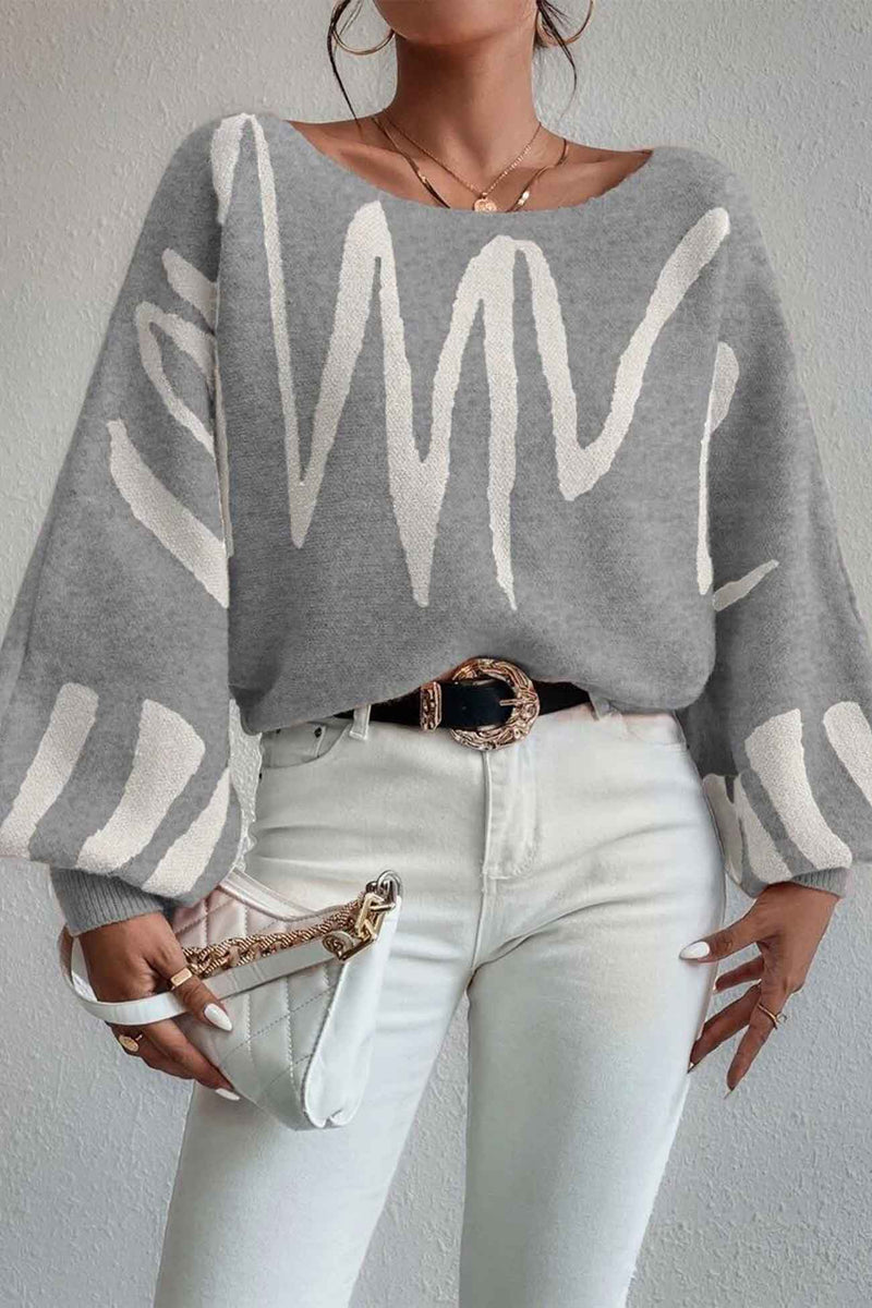 A Vintage Style Sweater with Delicate Timeless Details