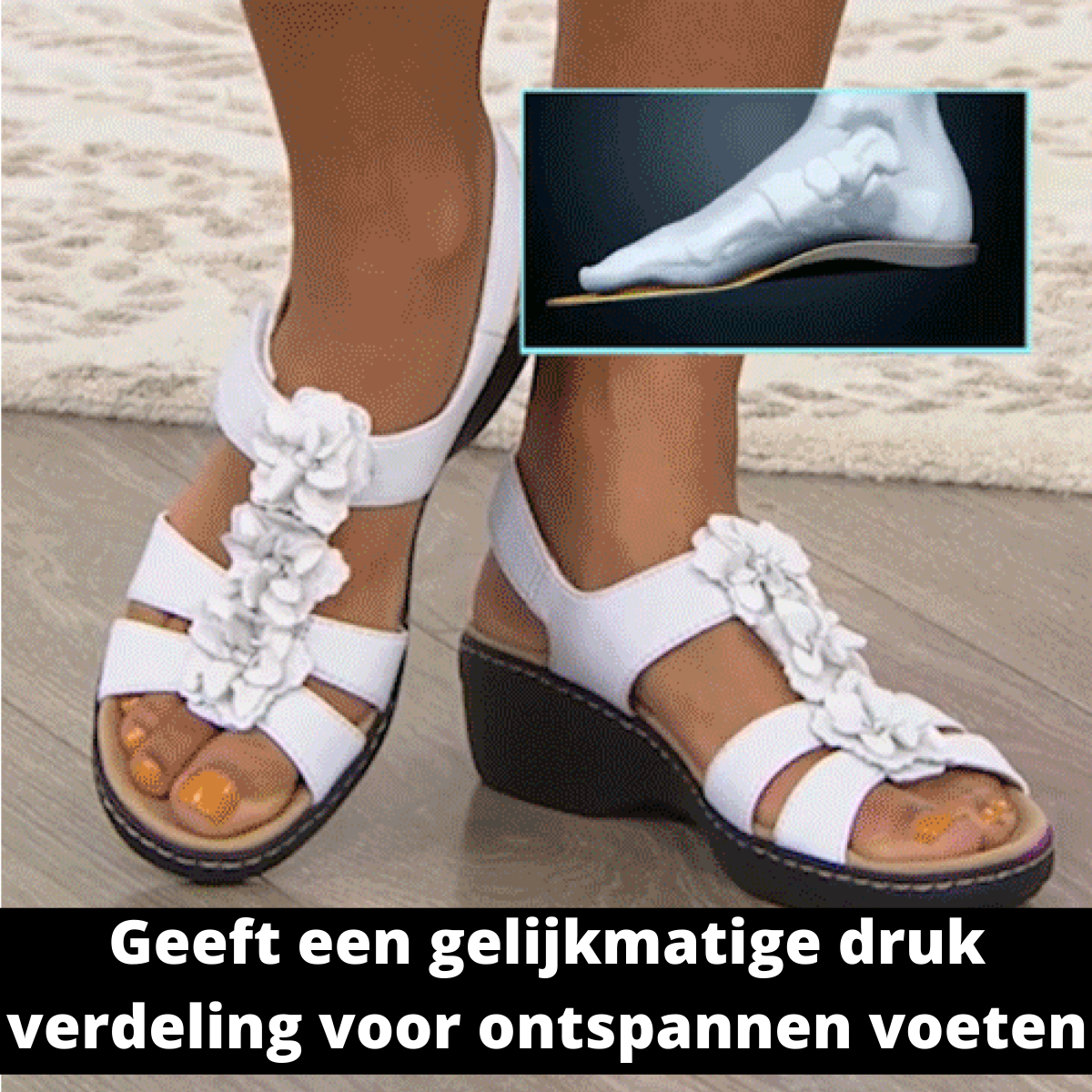 Graceful Orthopedic Sandals for Modern Look
