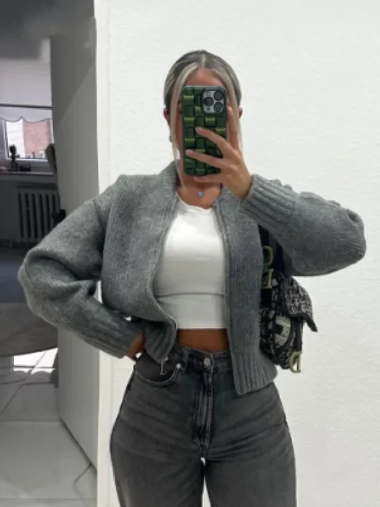 A Vintage Style Sweater with Delicate Timeless Details