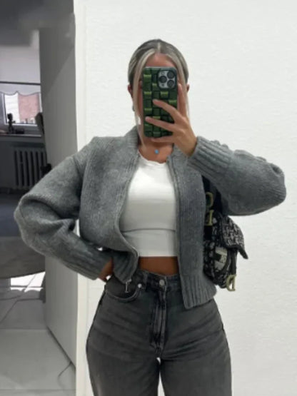 A Vintage Style Sweater with Delicate Timeless Details