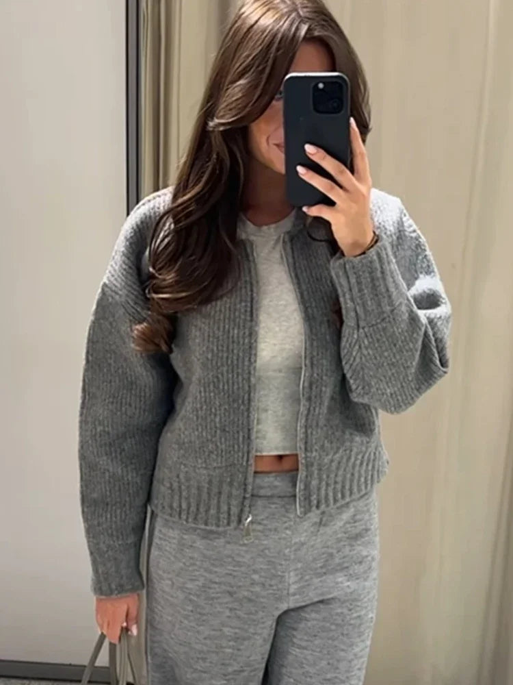A Vintage Style Sweater with Delicate Timeless Details