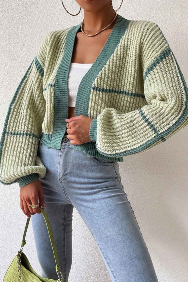 Classic Vintage Cardigan with a Flattering Fit