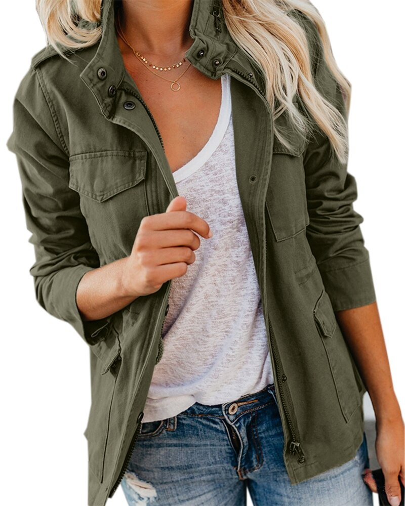 A Vintage Style Jacket with Delicate Timeless Details