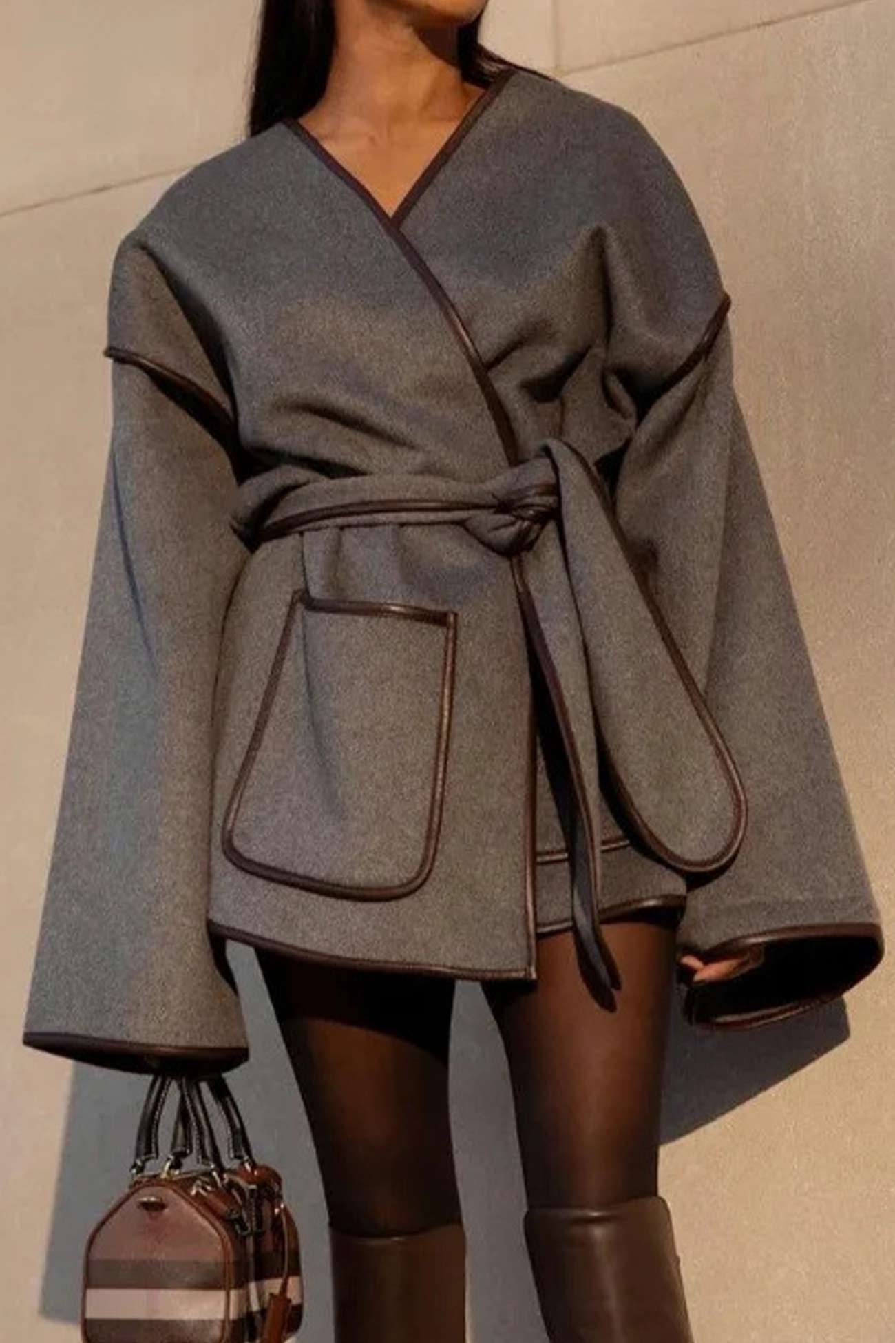 Vintage Inspired Coat with a Contemporary Edge
