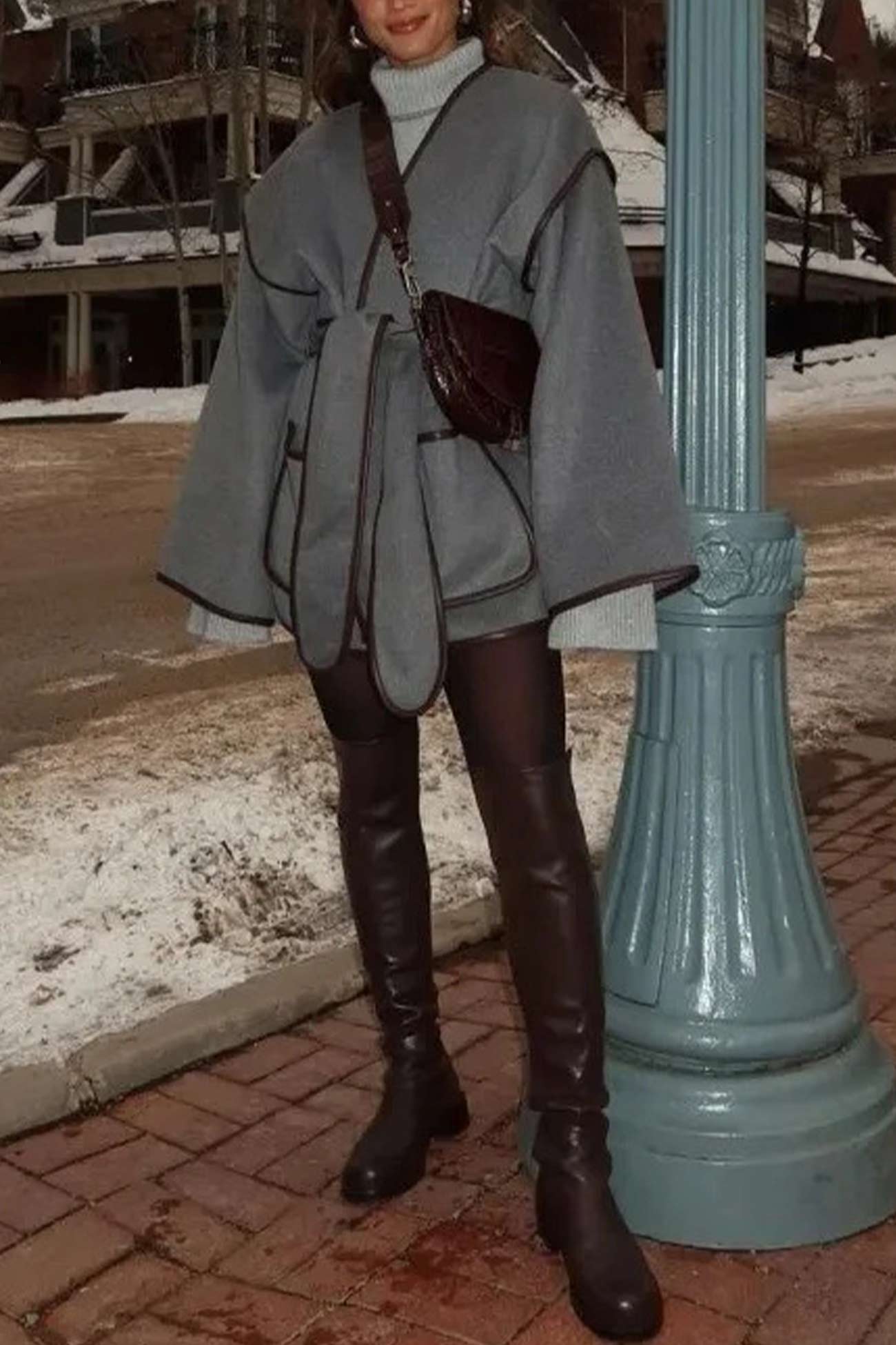 Vintage Inspired Coat with a Contemporary Edge