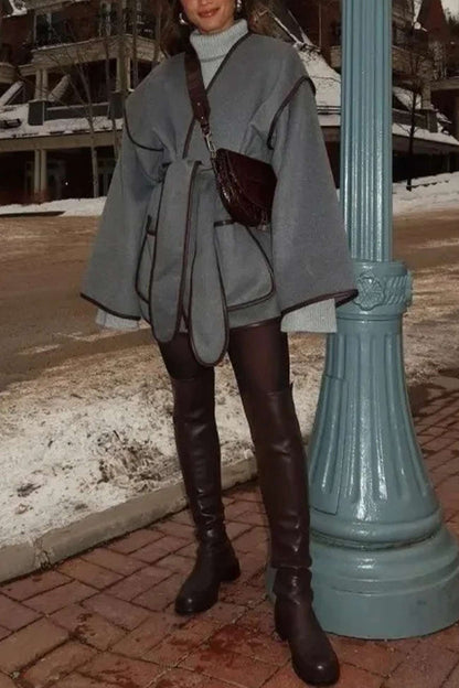 Vintage Inspired Coat with a Contemporary Edge