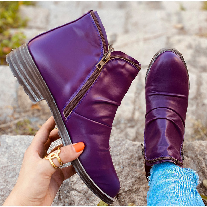 Vintage Inspired Orthopedic Boots