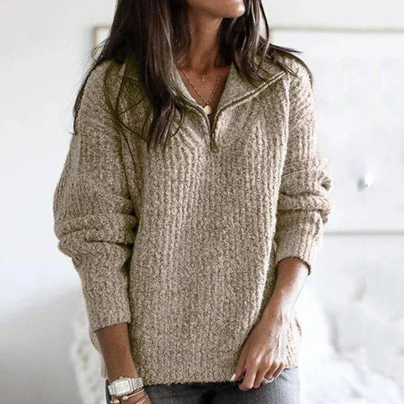 A Vintage Style Sweater with Delicate Timeless Details